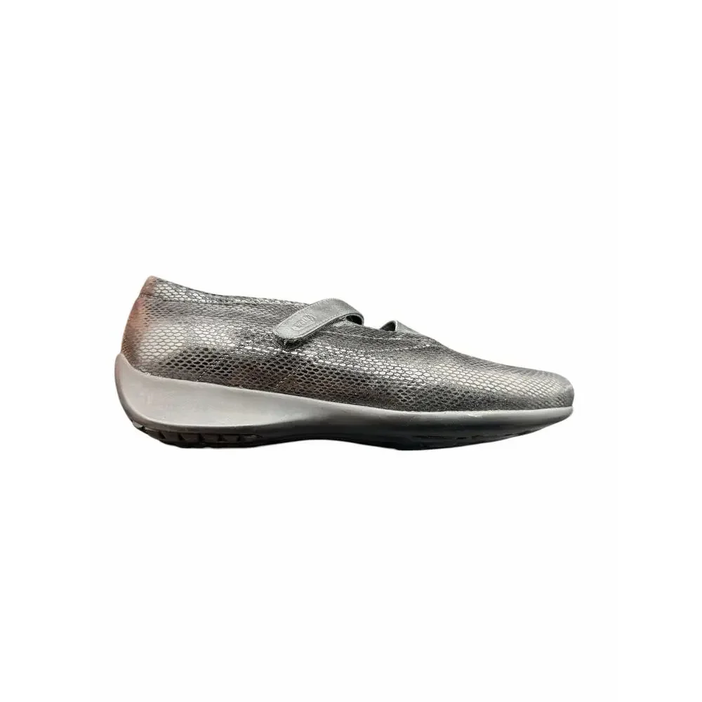 Wolky Mary Jane Shoes Black Leather Comfort EU 40 US 8.5-9